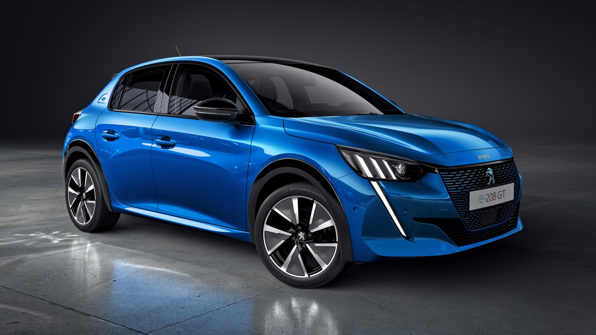TopGear The quickest version of Peugeot's new 208 is electric